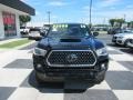 2019 Midnight Black Metallic Toyota Tacoma TRD Sport Double Cab  photo #2