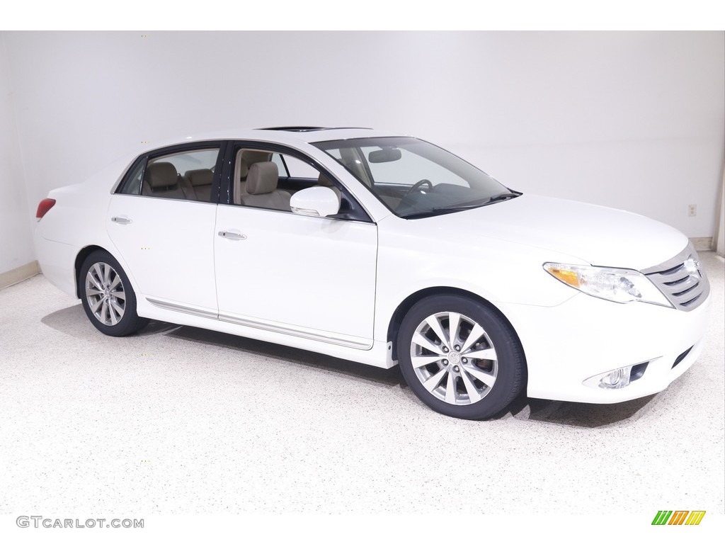 2011 Avalon Limited - Blizzard White Pearl / Ivory photo #1