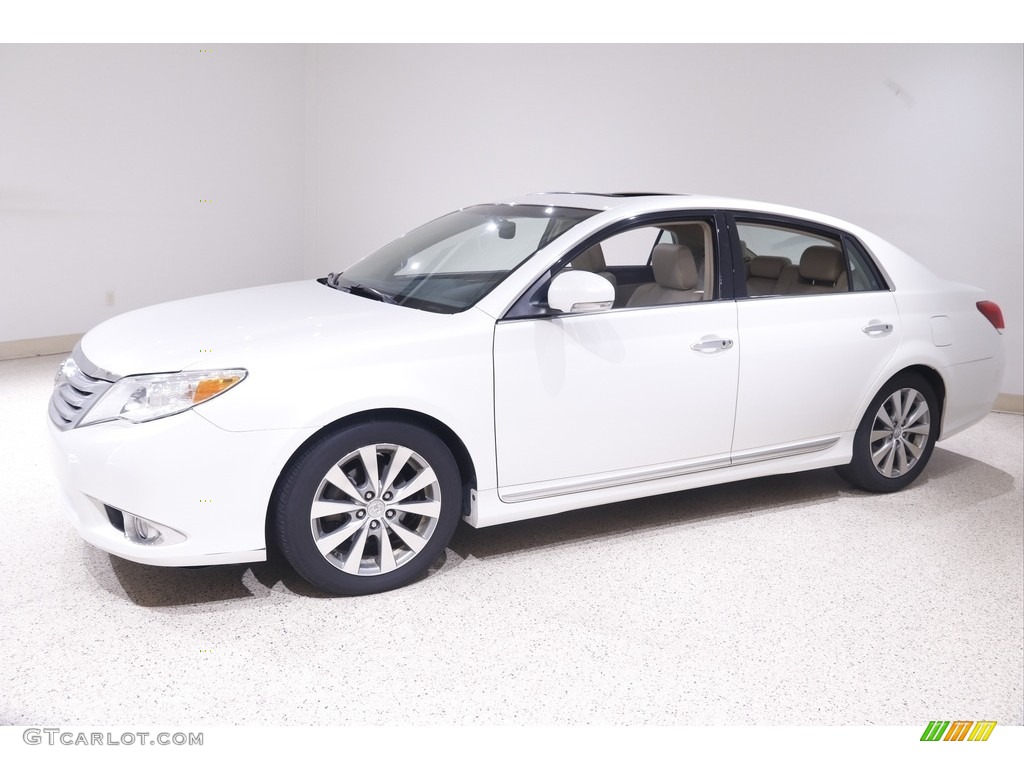 2011 Avalon Limited - Blizzard White Pearl / Ivory photo #3