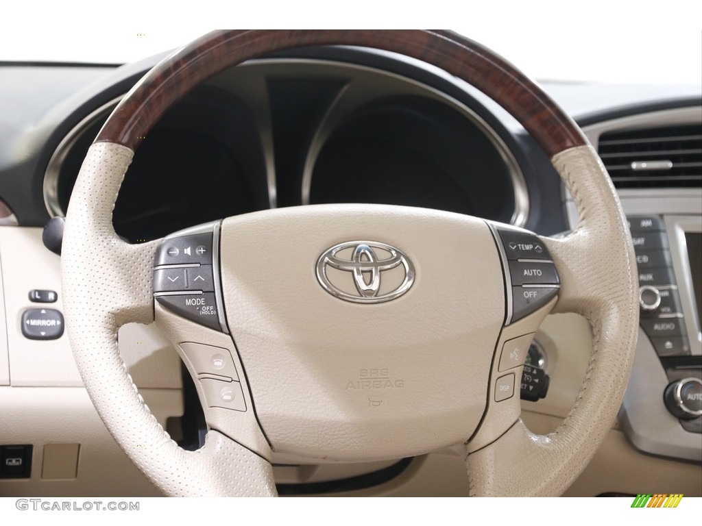 2011 Avalon Limited - Blizzard White Pearl / Ivory photo #7