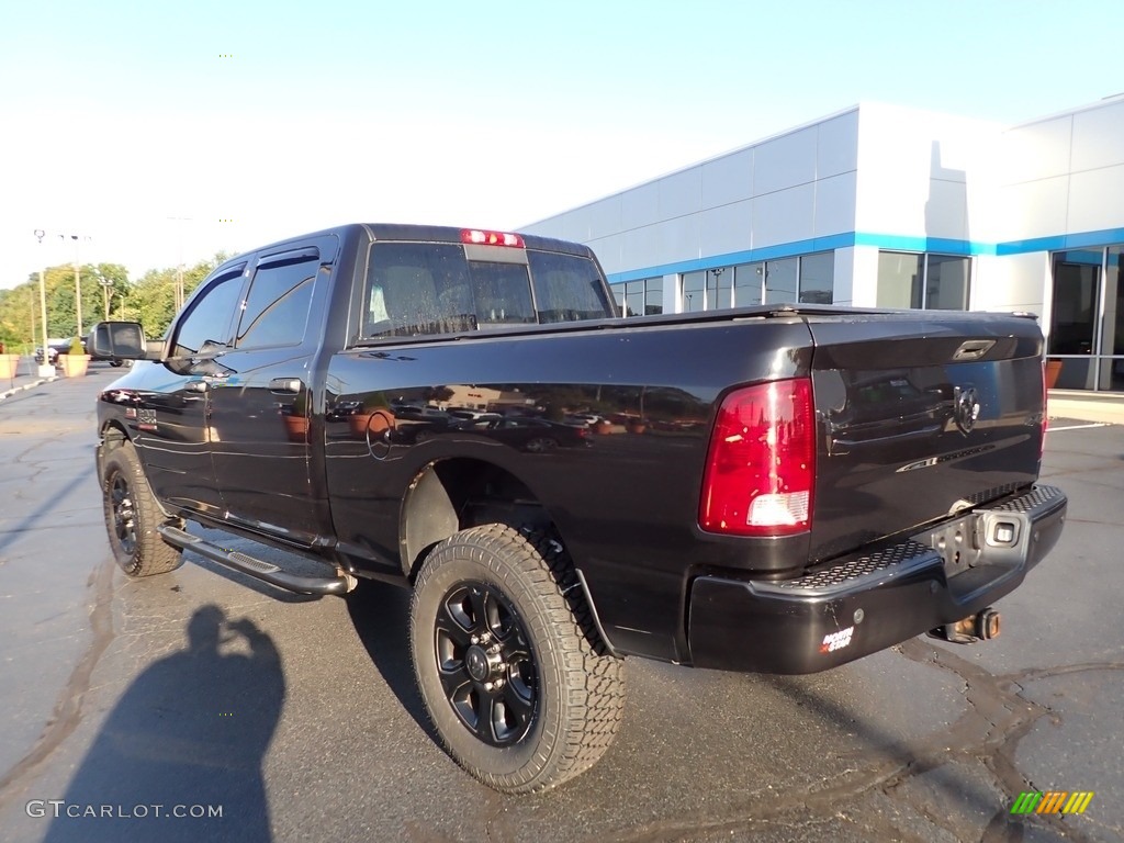 2015 2500 Big Horn Crew Cab 4x4 - Brilliant Black Crystal Pearl / Black/Diesel Gray photo #4