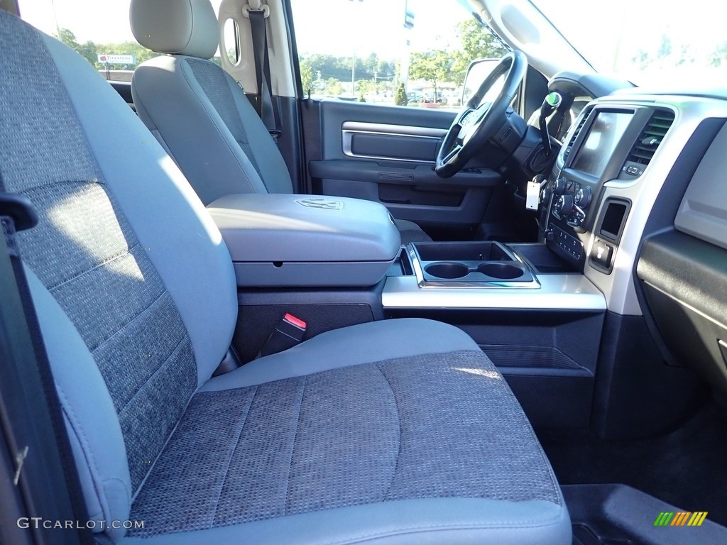 Black/Diesel Gray Interior 2015 Ram 2500 Big Horn Crew Cab 4x4 Photo #142856864
