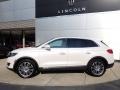 2018 White Platinum Metallic Tri-Coat Lincoln MKX Reserve AWD  photo #2