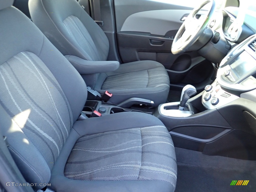 2017 Sonic LT Sedan - Nightfall Gray Metallic / Jet Black/Dark Titanium photo #15