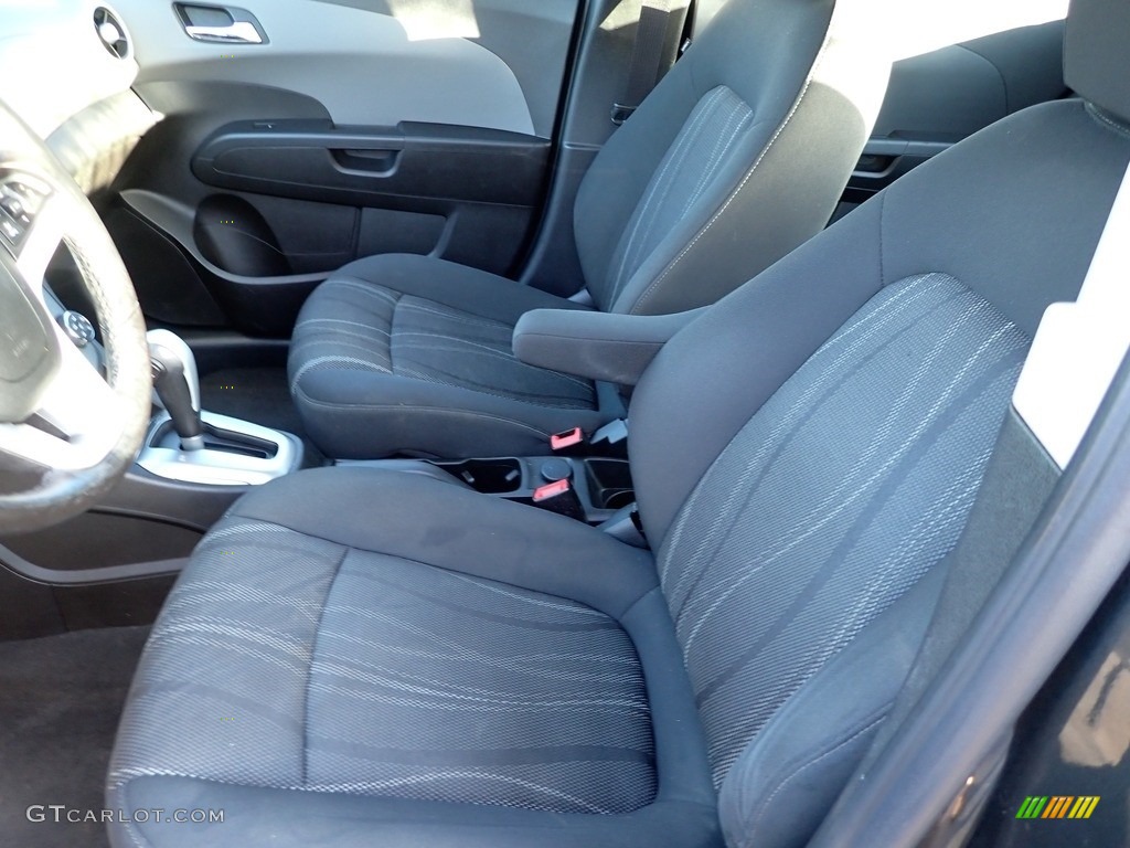 2017 Sonic LT Sedan - Nightfall Gray Metallic / Jet Black/Dark Titanium photo #20
