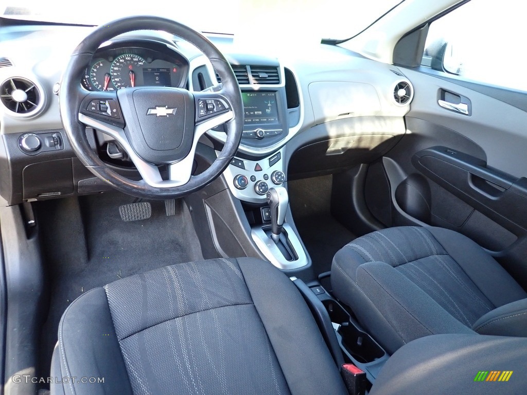 2017 Sonic LT Sedan - Nightfall Gray Metallic / Jet Black/Dark Titanium photo #22