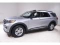 2021 Iconic Silver Metallic Ford Explorer XLT 4WD  photo #3