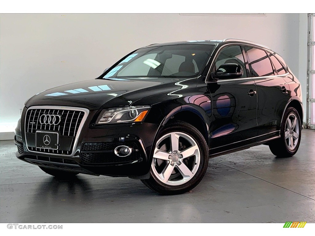 Brilliant Black 2012 Audi Q5 3.2 FSI quattro Exterior Photo #142859312