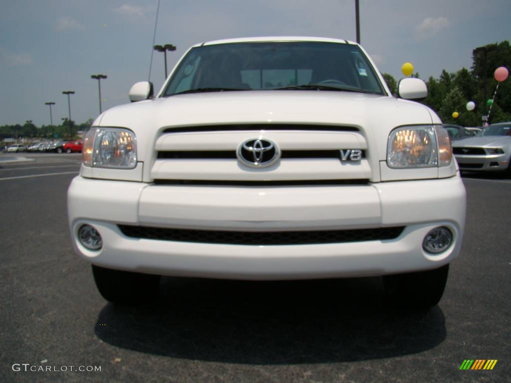 2005 Tundra Limited Access Cab 4x4 - Natural White / Light Charcoal photo #7