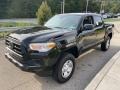 2021 Midnight Black Metallic Toyota Tacoma SR5 Double Cab  photo #7