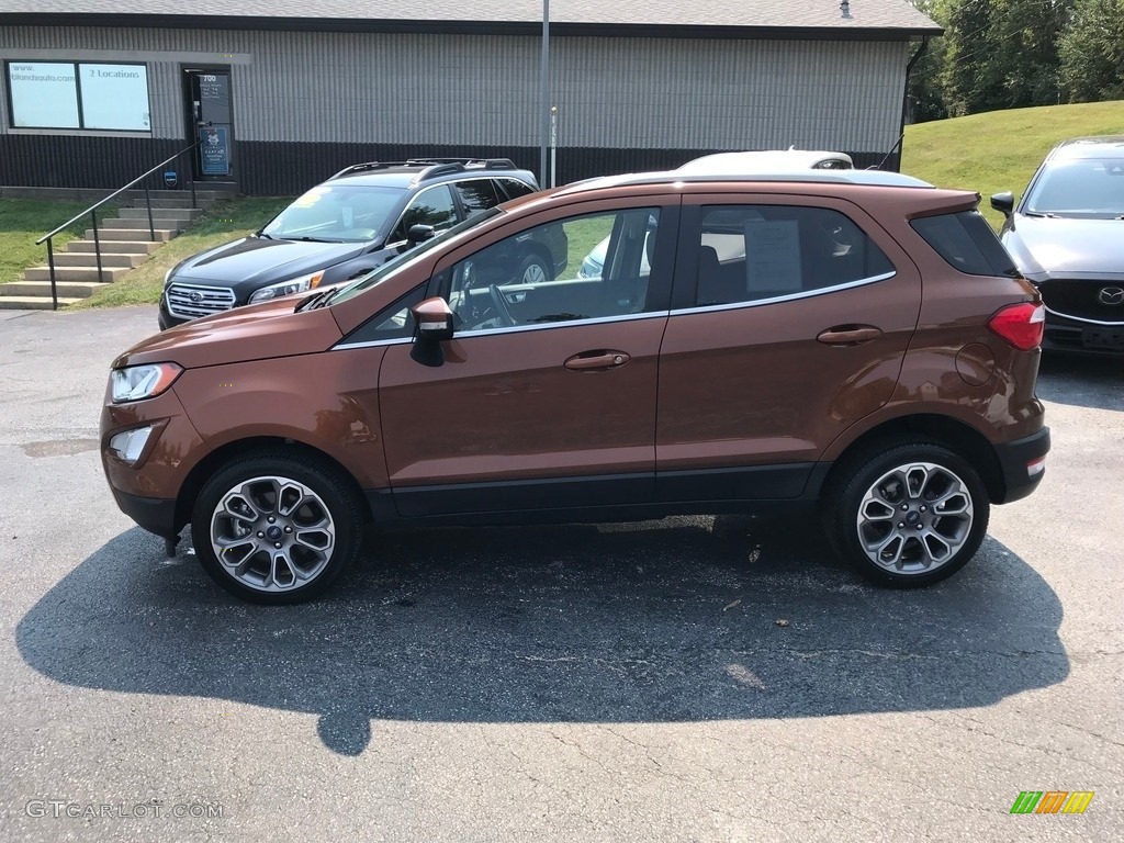 2019 EcoSport Titanium 4WD - Canyon Ridge Metallic / Ebony Black photo #1