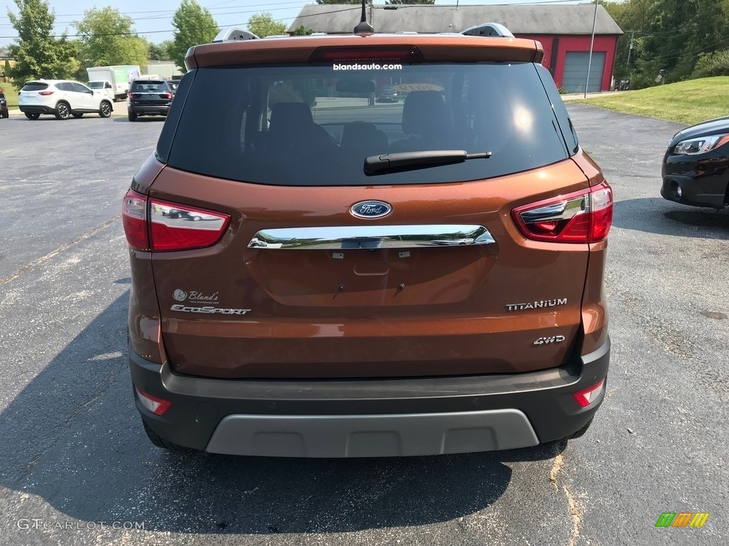 2019 EcoSport Titanium 4WD - Canyon Ridge Metallic / Ebony Black photo #7