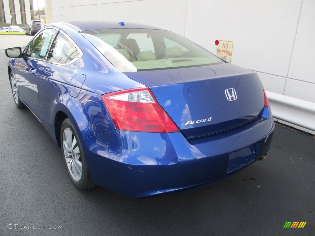 2008 Accord EX-L Coupe - Belize Blue Pearl / Ivory photo #3