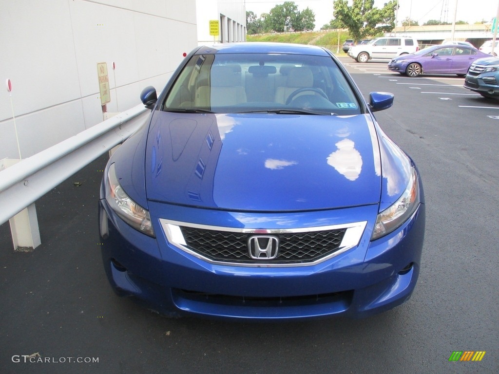 2008 Accord EX-L Coupe - Belize Blue Pearl / Ivory photo #8