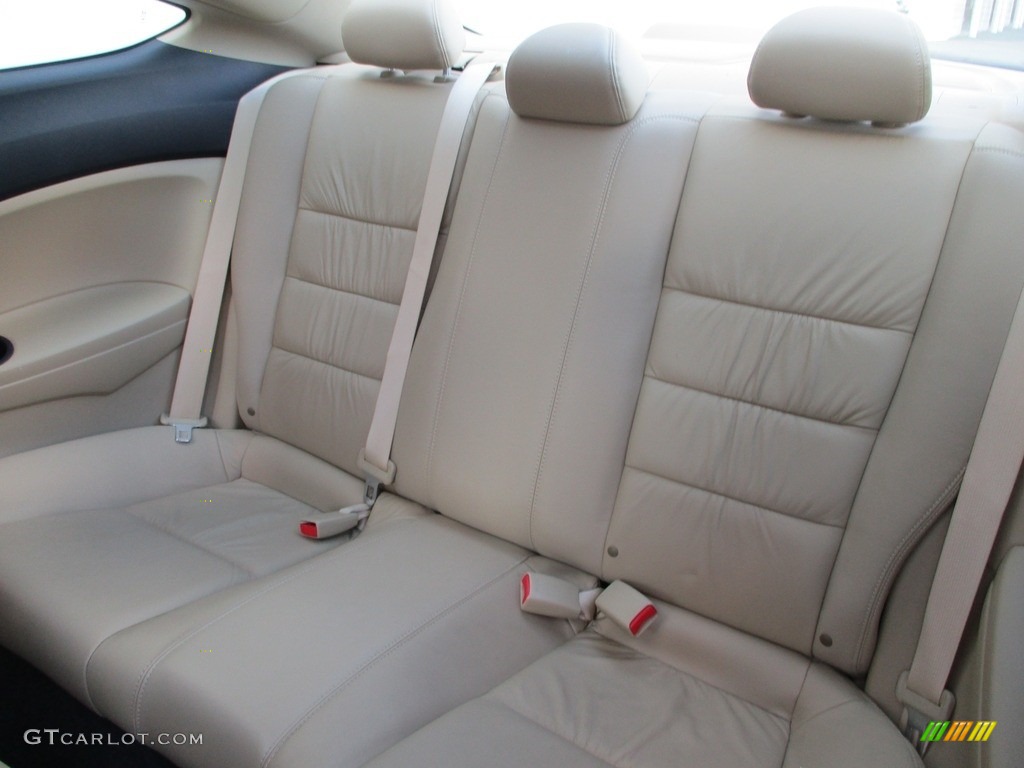 2008 Accord EX-L Coupe - Belize Blue Pearl / Ivory photo #13