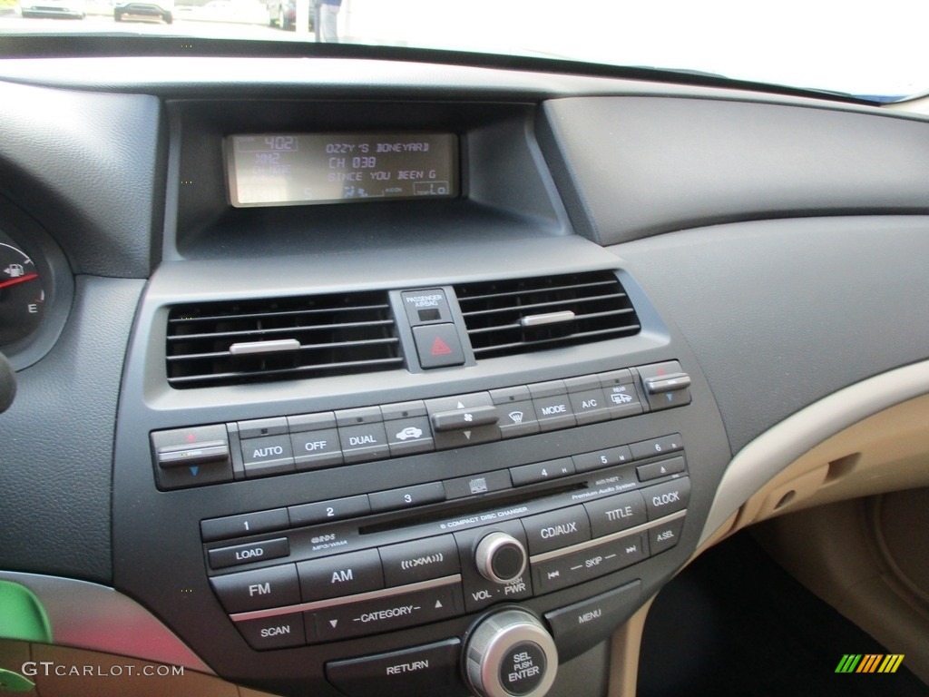 2008 Accord EX-L Coupe - Belize Blue Pearl / Ivory photo #15