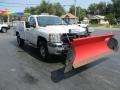 2009 Summit White Chevrolet Silverado 2500HD Work Truck Regular Cab 4x4 Chassis  photo #5