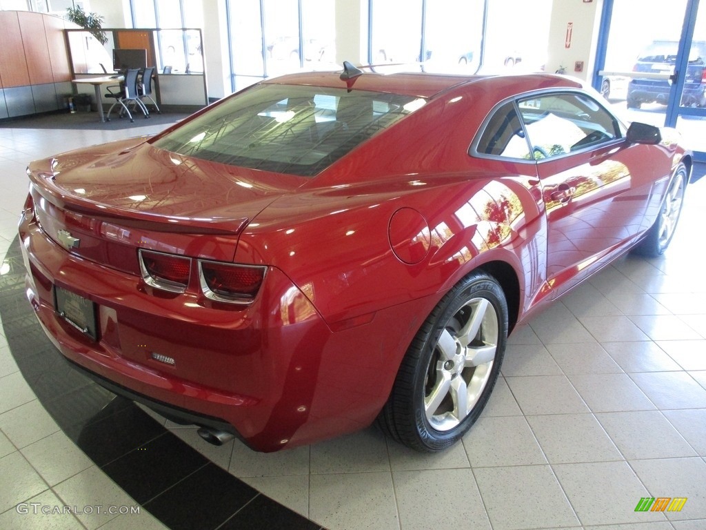 2013 Camaro LT Coupe - Crystal Red Tintcoat / Black photo #7