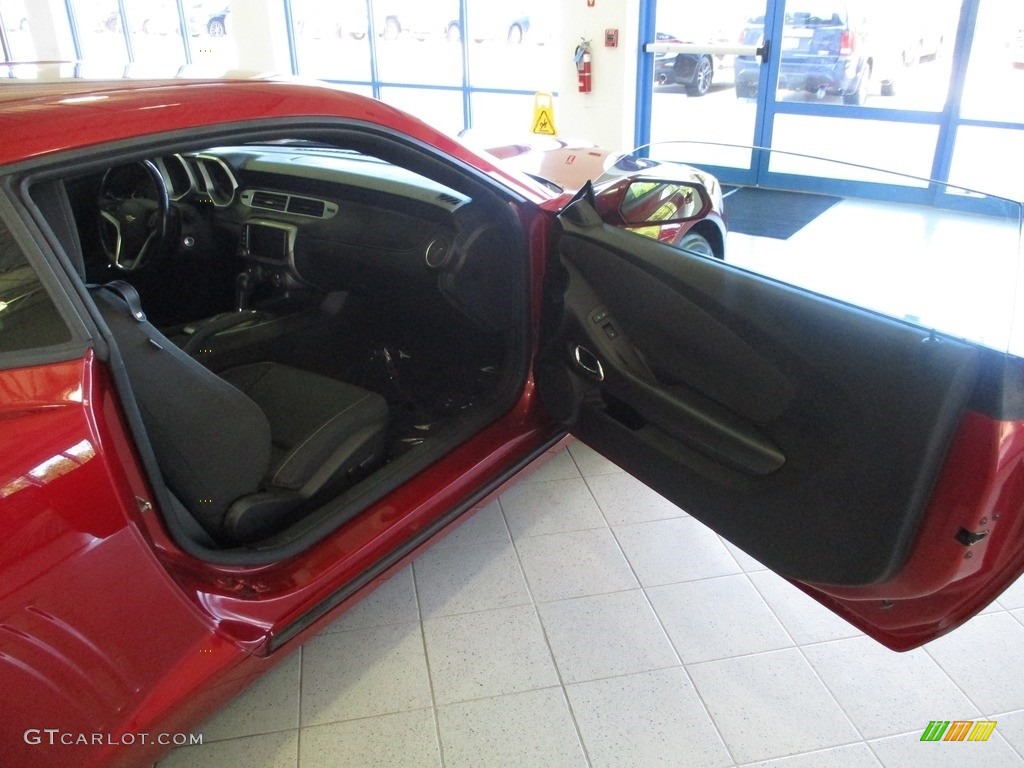 2013 Camaro LT Coupe - Crystal Red Tintcoat / Black photo #15