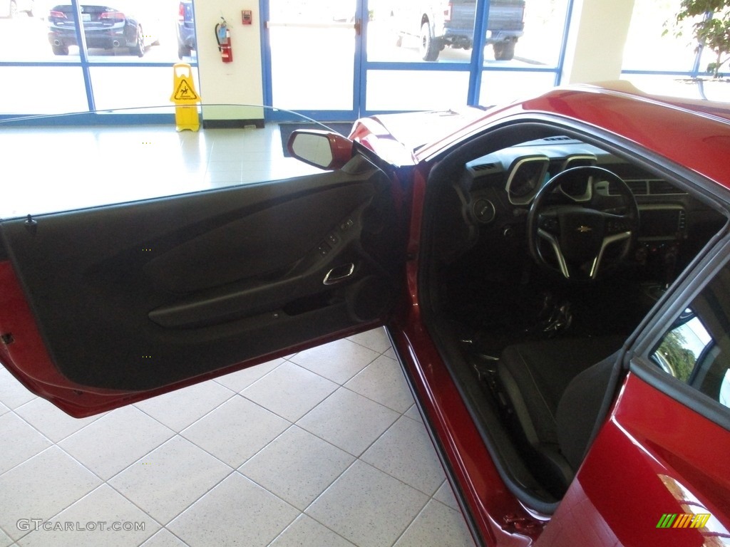 2013 Camaro LT Coupe - Crystal Red Tintcoat / Black photo #19