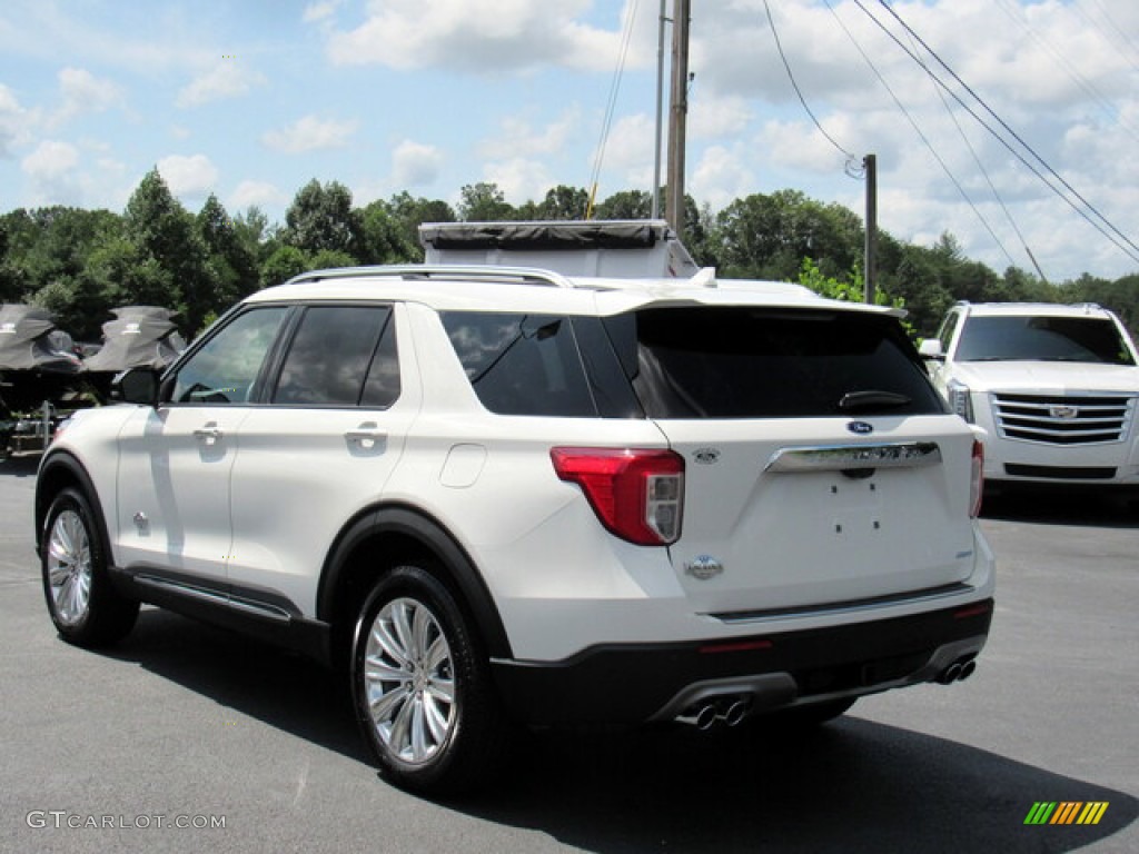 2021 Explorer King Ranch 4WD - Star White Metallic Tri-Coat / King Ranch Mesa Del Rio photo #3