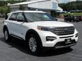 Star White Metallic Tri-Coat - Explorer King Ranch 4WD Photo No. 7