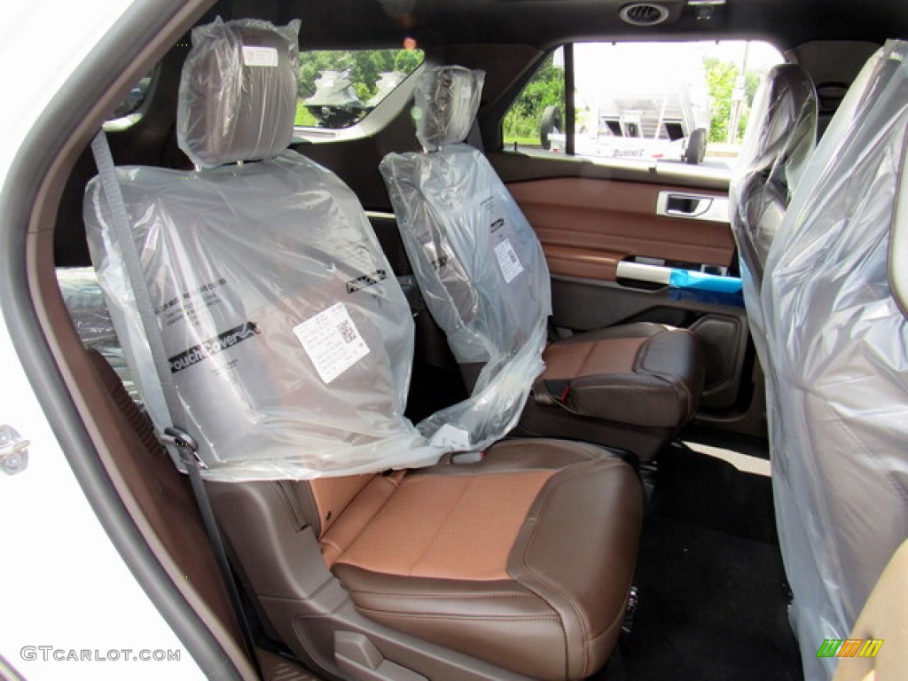 2021 Ford Explorer King Ranch 4WD Rear Seat Photo #142862608