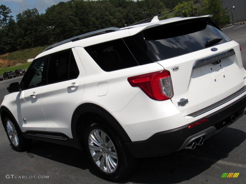 2021 Explorer King Ranch 4WD - Star White Metallic Tri-Coat / King Ranch Mesa Del Rio photo #29