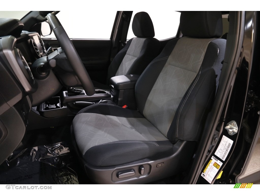 TRD Cement/Black Interior 2021 Toyota Tacoma TRD Off Road Double Cab 4x4 Photo #142864670