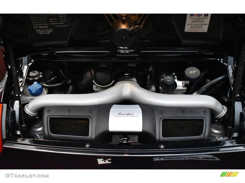 2007 Porsche 911 Turbo Coupe 3.6 Liter Twin-Turbocharged DOHC 24V VarioCam Flat 6 Cylinder Engine Photo #142866228