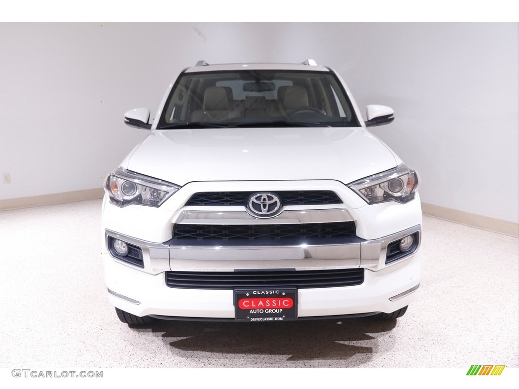 2015 4Runner Limited 4x4 - Blizzard White / Sand Beige photo #2