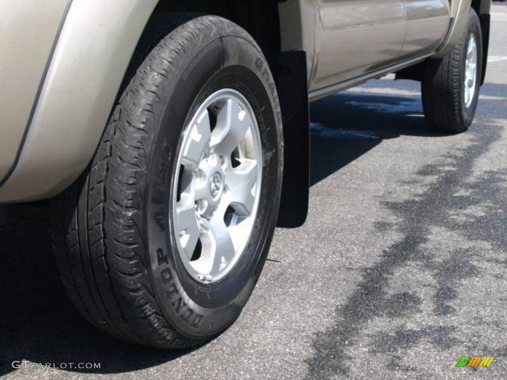 2007 Tacoma V6 SR5 Double Cab 4x4 - Desert Sand Mica / Taupe photo #7