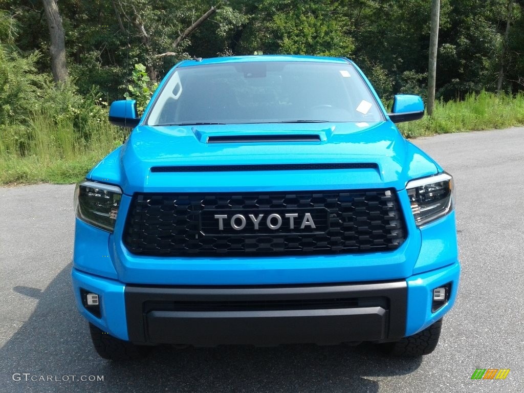 2019 Tundra TRD Pro CrewMax 4x4 - Voodoo Blue / Black photo #3