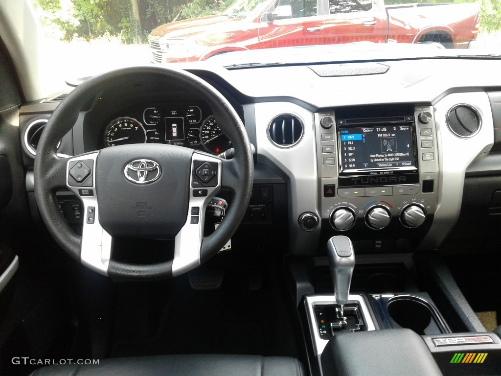 2019 Toyota Tundra TRD Pro CrewMax 4x4 Black Dashboard Photo #142869990