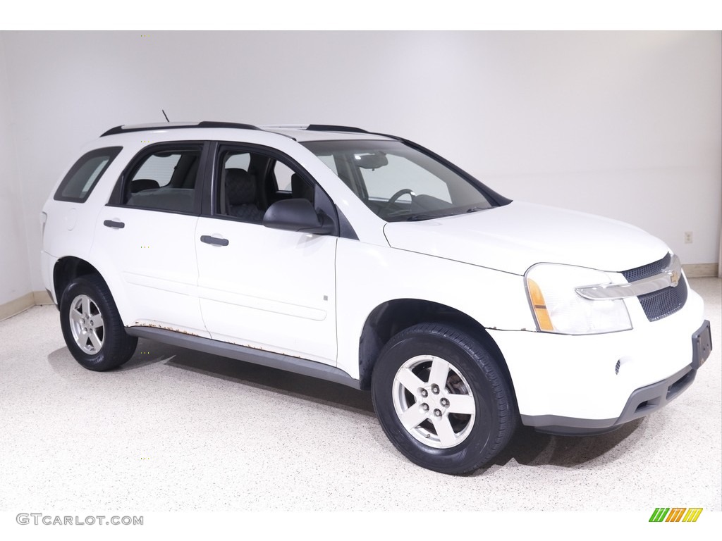 2009 Equinox LS - Summit White / Dark Gray photo #1