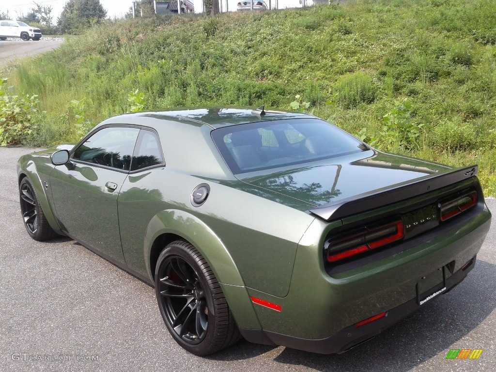 F8 Green 2021 Dodge Challenger SRT Hellcat Redeye Widebody Exterior Photo #142870506