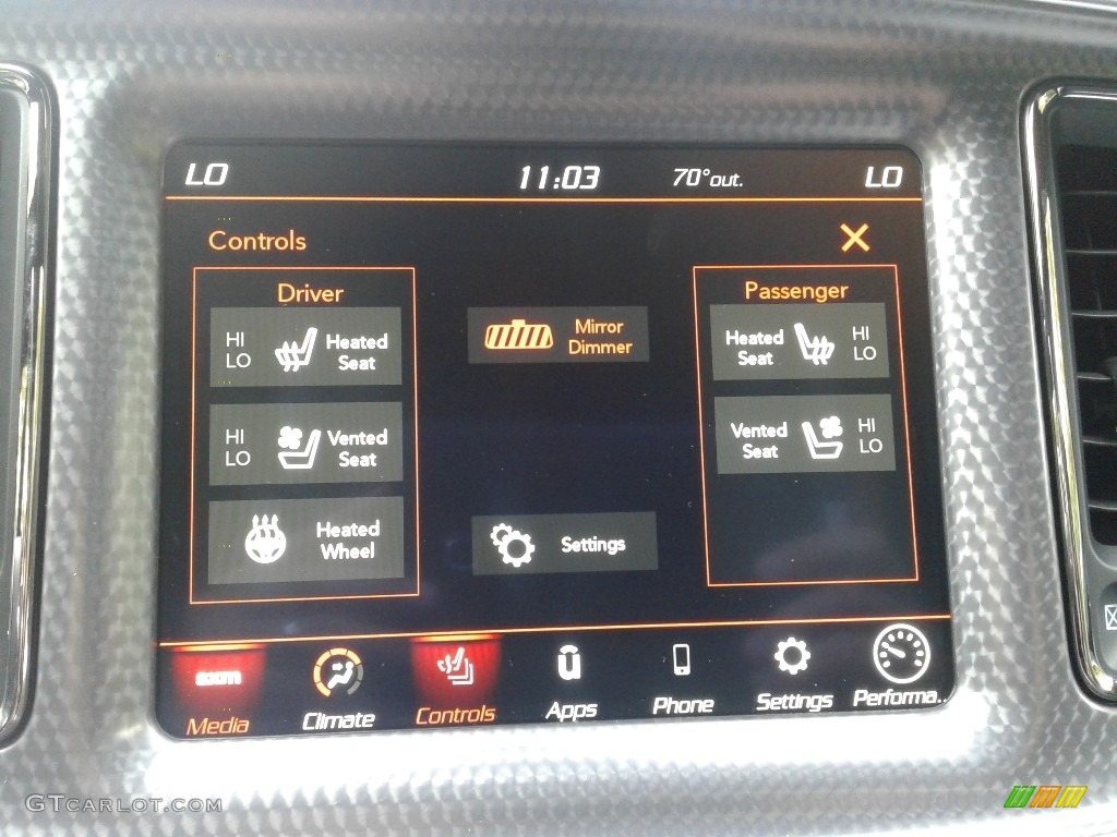 2021 Dodge Challenger SRT Hellcat Redeye Widebody Controls Photo #142870839