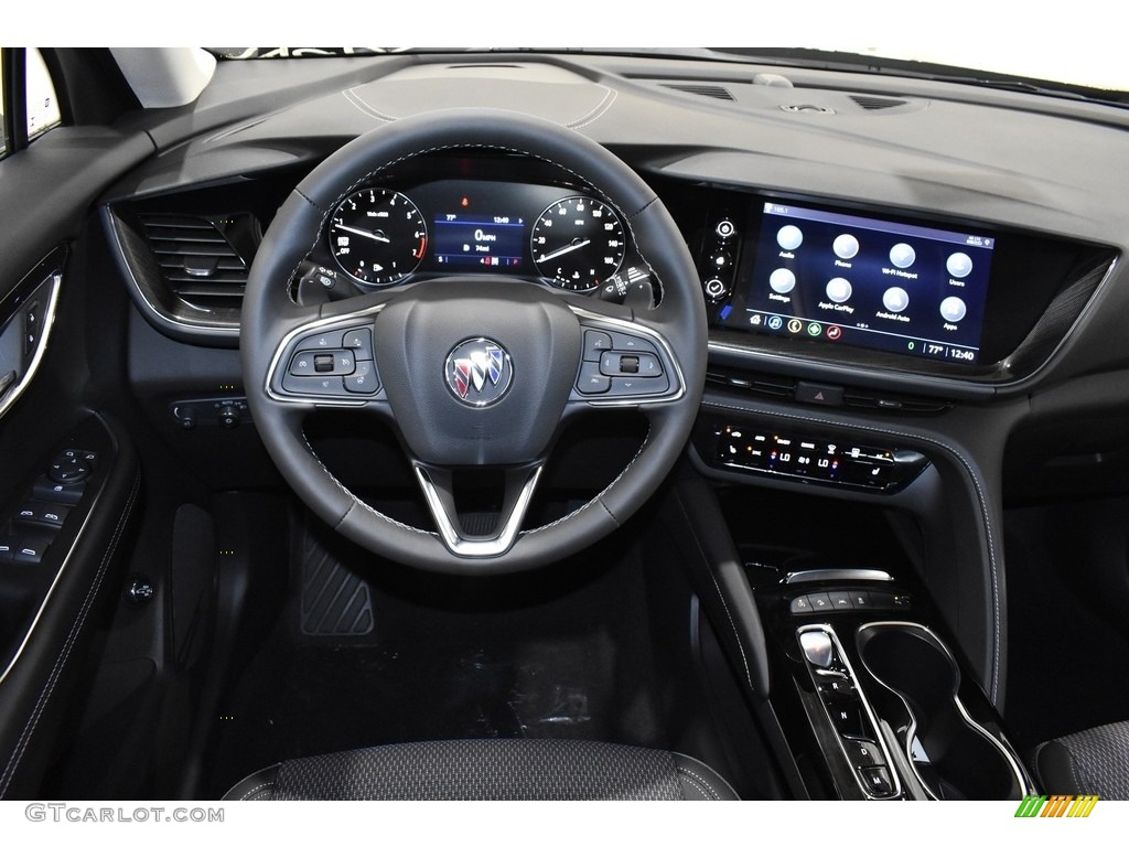 2021 Envision Preferred AWD - Ebony Twilight Metallic / Ebony w/Ebony Accents photo #9