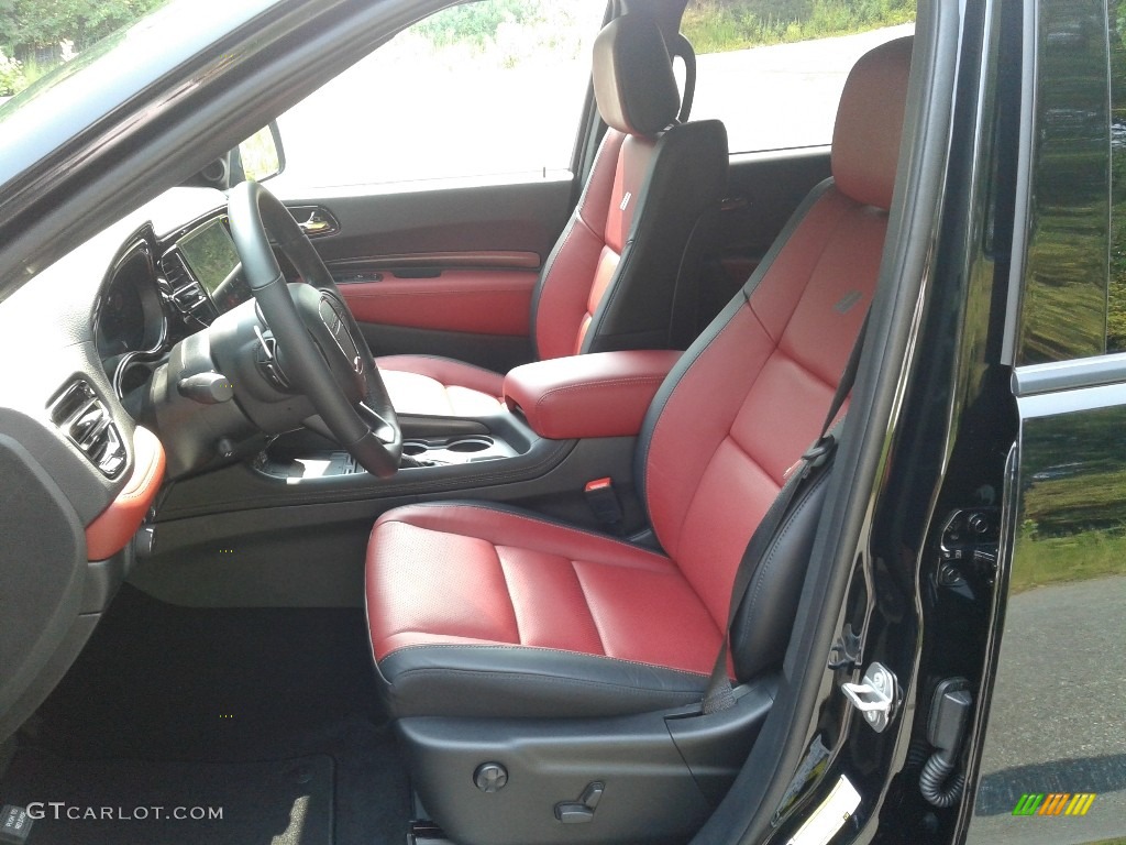 Red/Black Interior 2021 Dodge Durango R/T AWD Photo #142871235