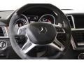 2014 Mercedes-Benz ML Black Interior Steering Wheel Photo