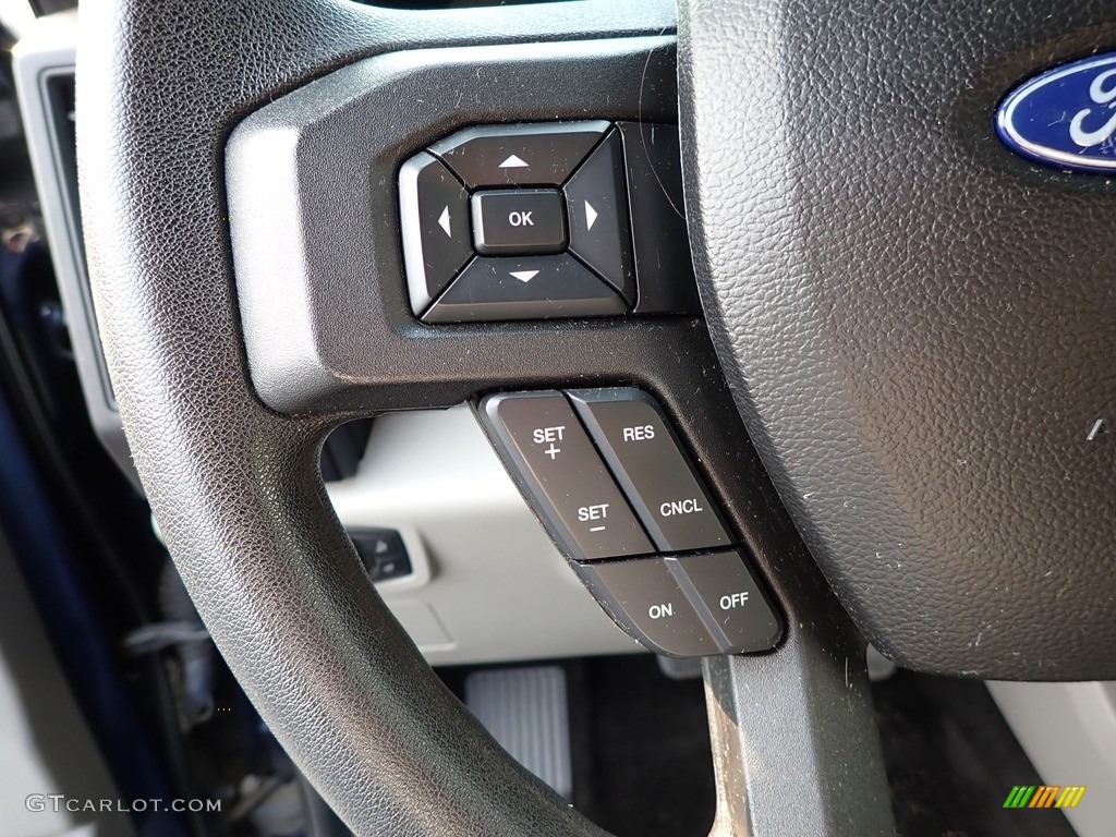 2018 F150 XL SuperCrew 4x4 - Blue Jeans / Earth Gray photo #22