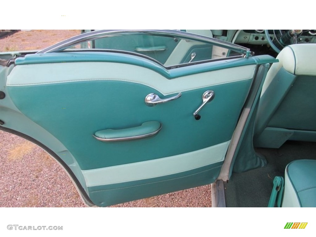 1957 Buick Estate Wagon Special Green Door Panel Photo #142871751