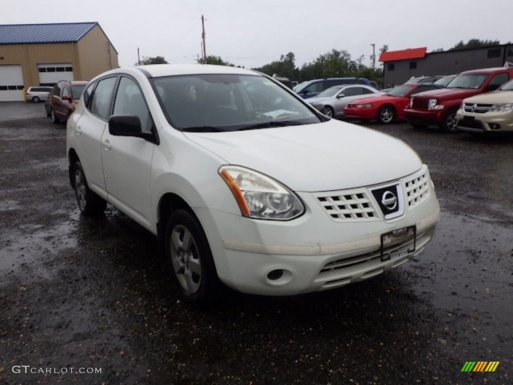 2008 Rogue S - Phantom White Pearl / Gray photo #3