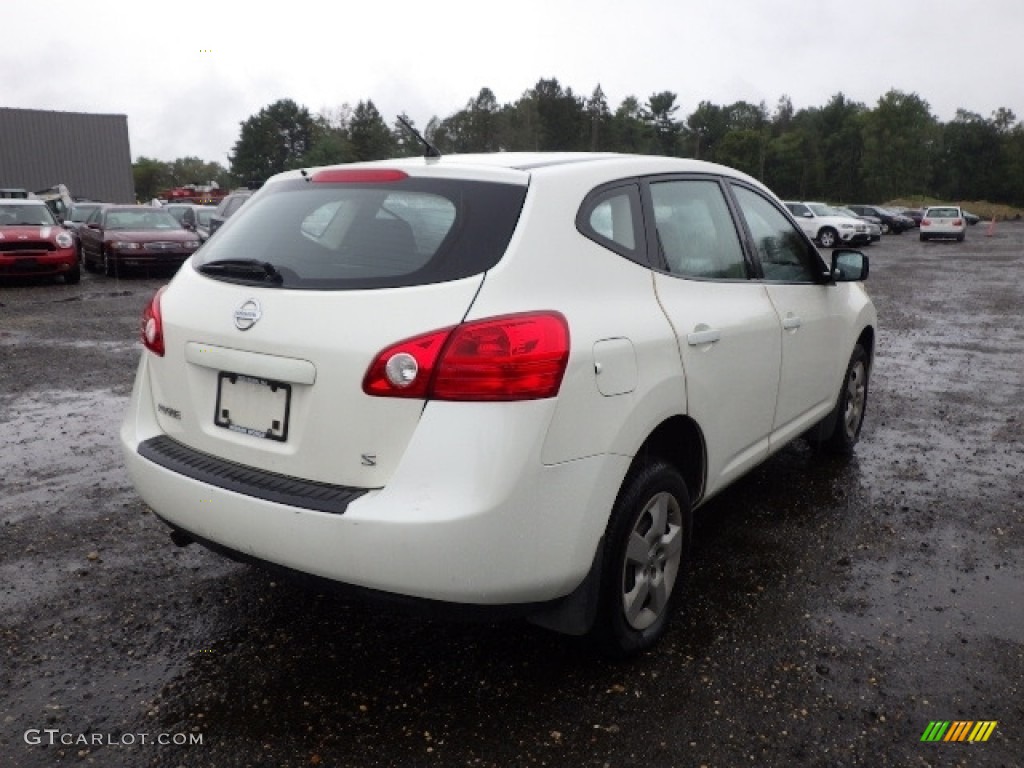 2008 Rogue S - Phantom White Pearl / Gray photo #6