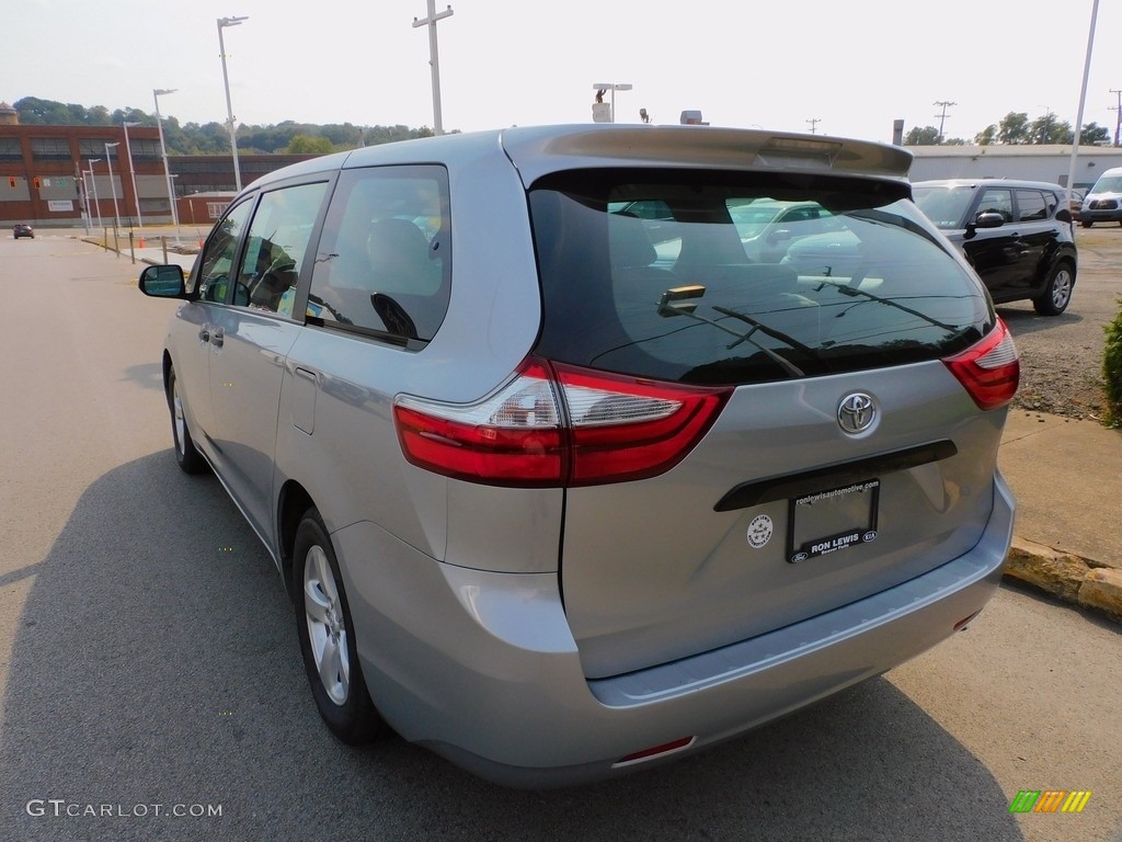2015 Sienna L - Silver Sky Metallic / Ash photo #5