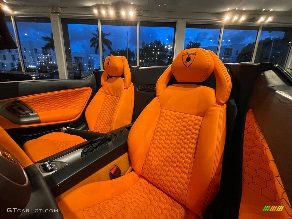 2012 Gallardo LP 550-2 Spyder - Grigio Lynx / Arancio (Orange) photo #3