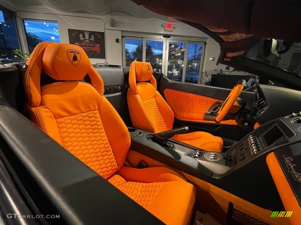 2012 Gallardo LP 550-2 Spyder - Grigio Lynx / Arancio (Orange) photo #4