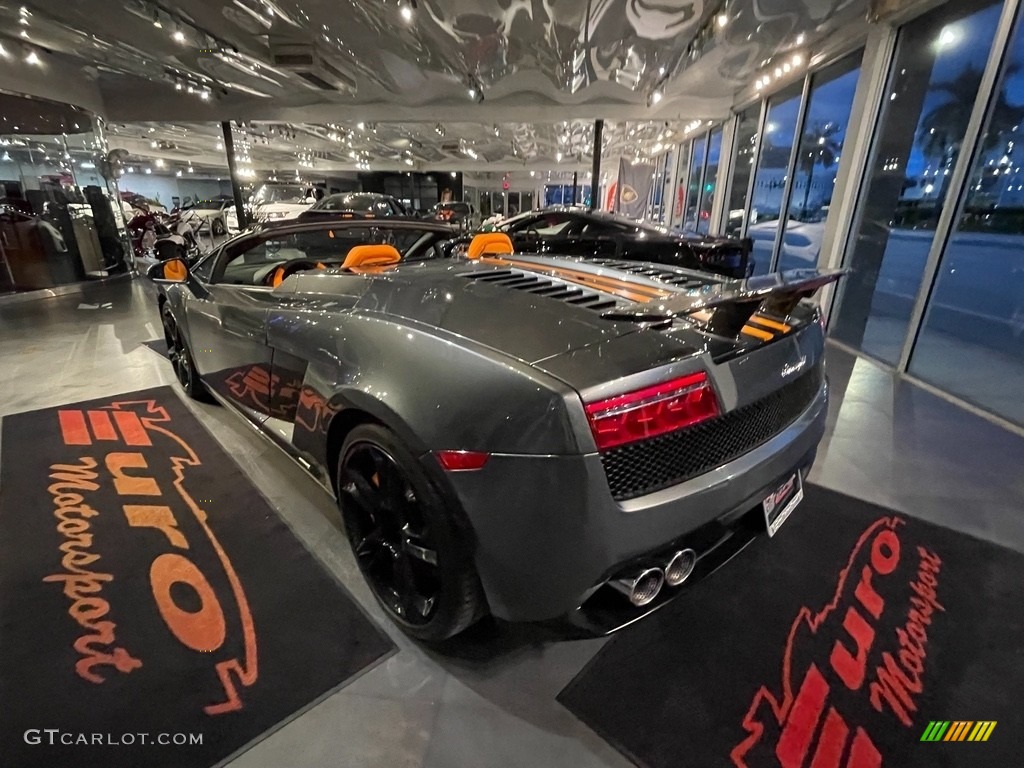 2012 Gallardo LP 550-2 Spyder - Grigio Lynx / Arancio (Orange) photo #9