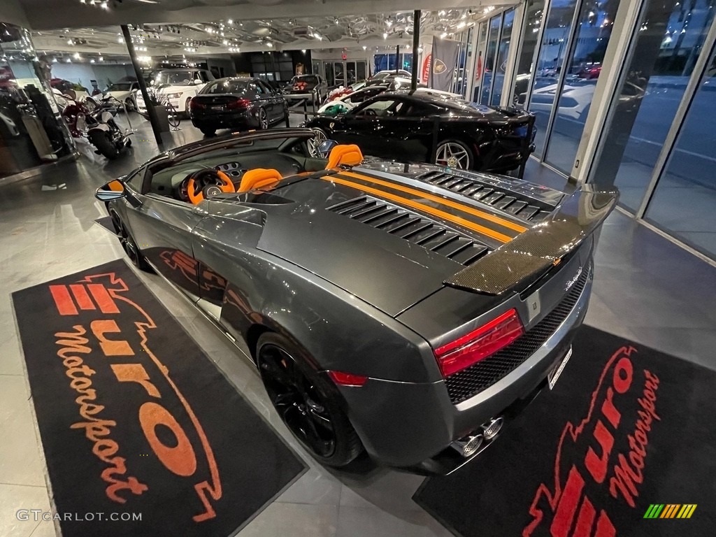 2012 Gallardo LP 550-2 Spyder - Grigio Lynx / Arancio (Orange) photo #10