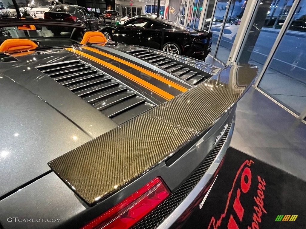 2012 Gallardo LP 550-2 Spyder - Grigio Lynx / Arancio (Orange) photo #11